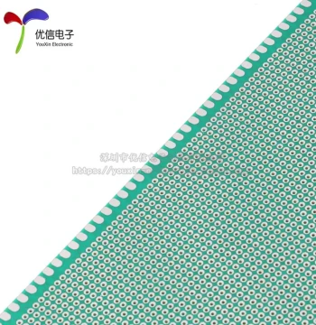 Single-Sided Tin-Plated Board, 2.54MM Pitch, 20*30CM Universal Prototype Board, Full Fiberglass Green Solder Mask