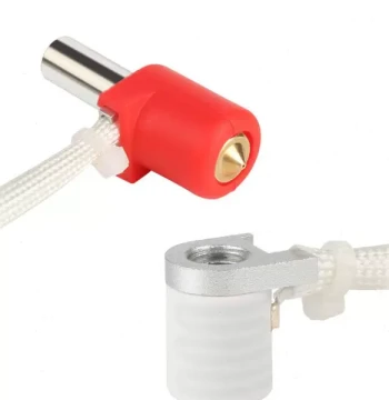 Leji iX 3D Printer V6 Ceramic Heating Module Low/High Temp Metal Throat 0.4/1.75 Extruder