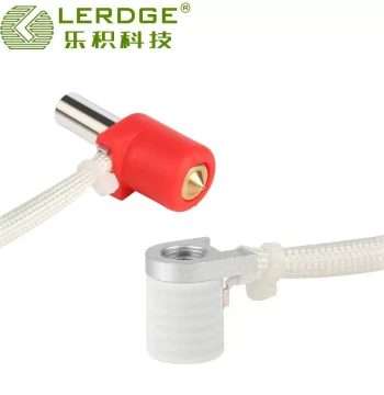 Leji iX 3D Printer V6 Ceramic Heating Module Low/High Temp Metal Throat 0.4/1.75 Extruder Head