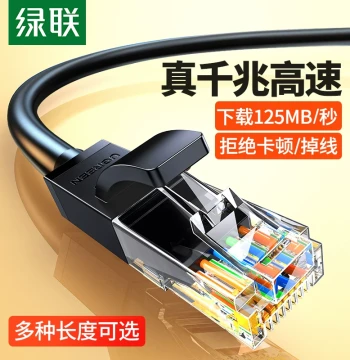 UGREEN Cat5e & Cat6 Gigabit Ethernet Cable for Home, Cat6 & Cat5 High-Speed Outdoor Pre-made Network Patch Cord for Computer Connection