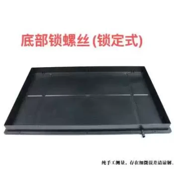 Tea Tray Water Collection Pan with Drainage: Drawer-Type Embedded Base Chassis, Plastic Accessories for Tea Tables
