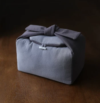 Chunni Thickened Solid Color Cotton Storage Cloth Bag Taiwan Cloth Bag Complete Kung Fu Tea Set Storage Travel Large Cloth Bag