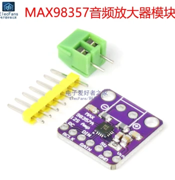MAX98357A Audio Amplifier Module Class D Power Board 3W for Raspberry Pi Series Development Boards