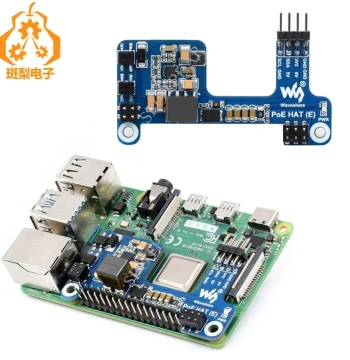 POE Ethernet Power Supply Module for Raspberry Pi 3B+/4B Supports 802.3af