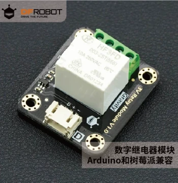 Digital Relay Module Compatible with Raspberry Pi and Arduino