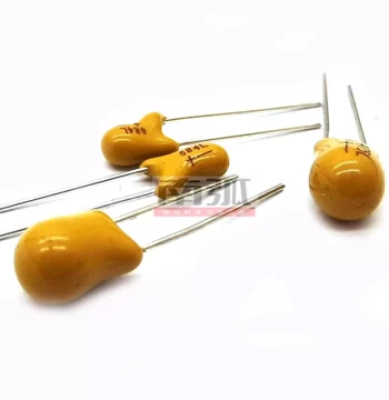 Through-Hole Tantalum Electrolytic Capacitor 684/35V 0.68uF 35V Start Capacitor Filter Capacitor Tantalum Capacitor