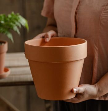 Terracotta Flower Pot, Coarse Pottery Breathable Ceramic, Special Clearance with Free Shipping, Small Potted Plant Red Clay Succulent Pot with Large Diameter