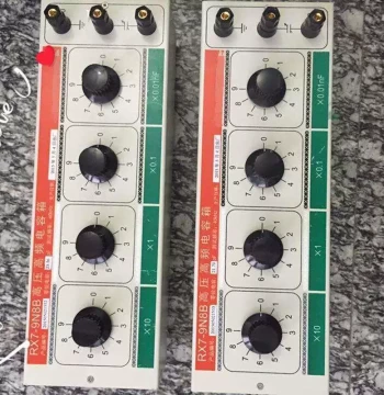 High-Voltage High-Frequency Capacitor Box RX7-9N8B Adjustable Capacitor Box Range