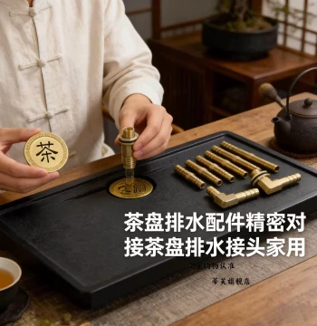 Precision-Fit Tea Tray Drainage Accessories – Easy-Install Home Tea Room Water Guide Consumables (Model 2026)