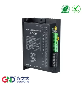 GND Guangzhida Transmission DC Brushless Motor Driver Control Board BLD-750 with Hall Sensor, 48V 750W