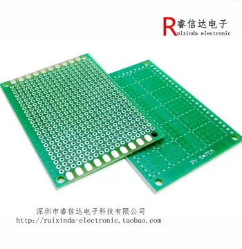2.54mm Pitch Universal Board 5*7cm: Single-Sided Tin-Plated Perfboard for Experiments (50x70mm)