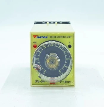 SS-04 AC Motor Speed Controller 6-180W Single-Phase Capacitor-Run Asynchronous Motor Speed Regulator