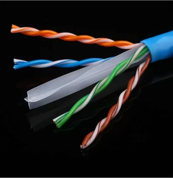 Full Box Blue Cat6 Gigabit Ethernet Cable Roll 300m Ultra-High Speed for Home Decoration CAT6 Broadband Cable 1000M