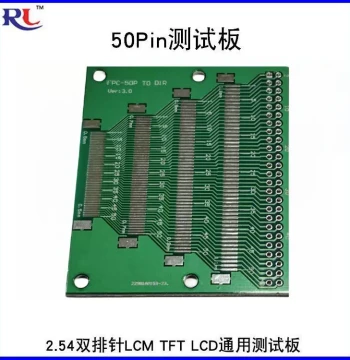 FPC 50Pin Tin-Plated Adapter Board Pitch 0.5-1.2MM to 2.54 Multifunctional Experimental Board Test Board
