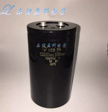 Hitachi Screw Terminal 500V 10000UF Inverter High Voltage Aluminum Electrolytic Capacitor 450V 10000UF Large Capacity