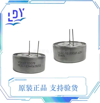 HE3A402M063BZSS Wet Tantalum Capacitor, High-Energy Ultra-High Capacitance HE3A402M063BZSS