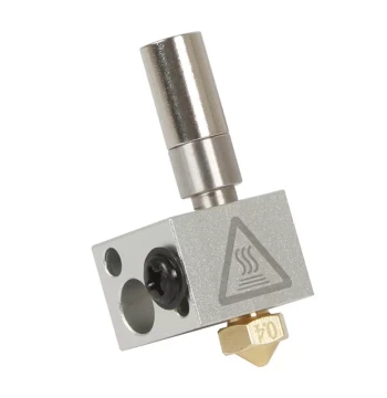 3D Printer Parts: Dual Input Single Output Hotend Module, Extruder, Volcano Aluminum/Copper Heater Block, and Print Head Kit