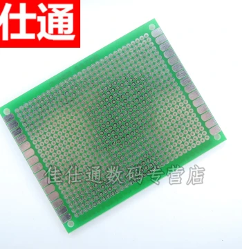 Single-Sided Tin-Plated Board 2.54MM Pitch 7*9CM Single-Sided Tin-Plated PCB Prototype Board Full Fiberglass Green Solder Mask