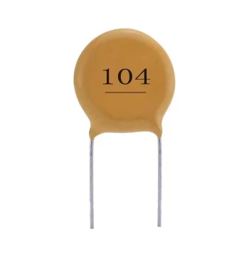 Earth Yellow Ceramic Capacitor 104 50V SMD Replacement Through-Hole High-Voltage High-Frequency Ceramic Capacitor Factory Direct Sales