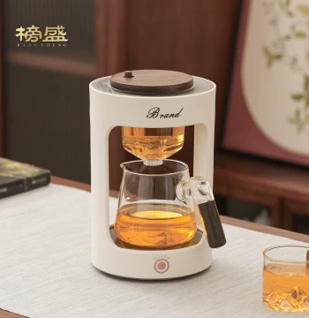 Smart Insulated Automatic Tea Brewing Pot Glass Teapot Home Office Lazy Tea Brewing Machine Kung Fu Tea Set