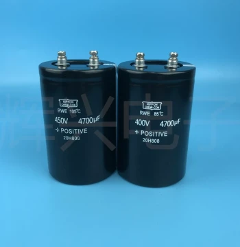 450V 4700uF 105°C 400V High-Voltage Inverter Black Diamond Electrolytic Capacitor In Stock Ready to Order