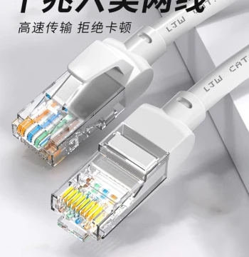 Home Cat6 Gigabit Router High Speed Computer Broadband Cable Network Connection Cable Indoor 5m 10m Finished
