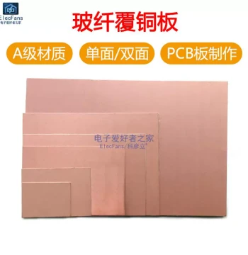 Fiberglass Copper-Clad Board 5*7 Universal Version for PCB Circuit Making, 10*15cm Universal Electronic Circuit Board 7x9 Single/Double Sided