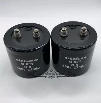Japanese Nichicon 400V 2700uF 75x70 450V 2200uF VFD Filtering Aluminum Electrolytic Capacitor
