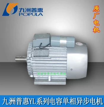 New Jiuzhou Puhui YL Series Capacitor-Run Asynchronous Motor – Models YL100L1-4 & YL90L-4, Free Shipping on Single Unit