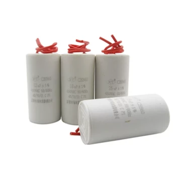 Ultra-Fast CBB60 Motor and Water Pump Run Capacitor, Washing Machine Start Capacitor 8/10/12/15/20/25/30/