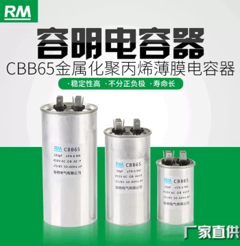 CBB65 Air Conditioner Washing Machine Capacitor, Run Start Capacitor AC Water Pump Motor 100uf
