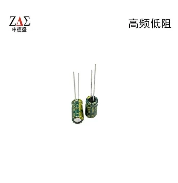 FMZ Through-Hole Aluminum Electrolytic Capacitor 6x12mm 10V 1000UF, High-Frequency Low-ESR, Nitride Fast Charger Capacitor