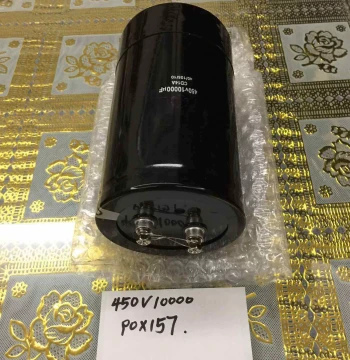 450V10000UF Brand New Original Aluminum Electrolytic Capacitor High Voltage Screw Terminal Size 90x157mm