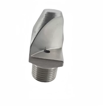 Brass V-Narrow Angle Cleaning Nozzle for Ore Washing, Mill, and Paper Machine Applications