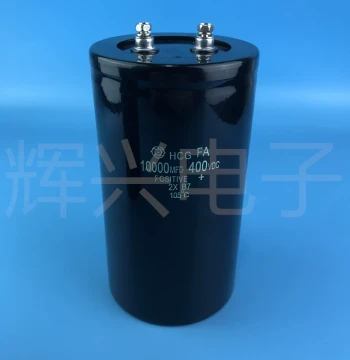 450V 10000UF Brand New Original Hitachi HCG FA 10000MFD 400VDC High-Voltage DC Electrolytic Capacitor