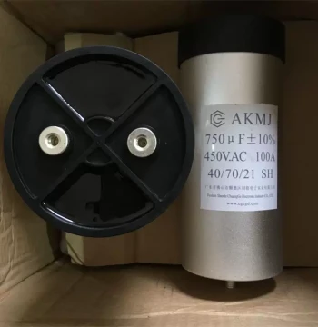 Chuangge AKMJ 750UF1100v 450V AC 100A High-Voltage Non-Polar High-Frequency Capacitor