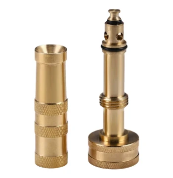 Brass Garden Spray Gun for Car Washing and Watering Plants, Hose Nozzle for Lawn and Flower Beds