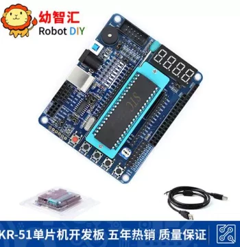 51 Microcontroller Development Board STC89C52 Minimum System C51 Learning Experiment Programming Smart Car Control Board