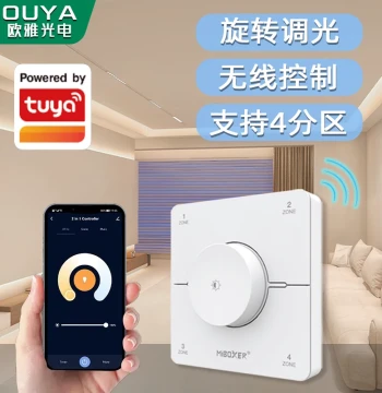 LED Strip Dimmer Controller 86 Panel Switch 12V 24V Wireless Module Tuya WiFi