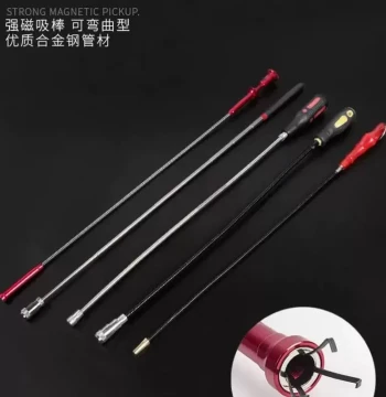 Industrial Extendable Auto Repair Tool Strong Magnetic Pickup Rod Magnetic Stick for Car Repair Home Use Flexible Magnetic Rod