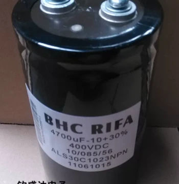 UK BHC High-Voltage Energy Storage Bolt-Type Electrolytic Capacitor 400V 450V 4700UF 400VDC 4700MFD