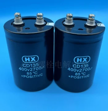 Original HX CD135 400V 2700UF 450V 2700UF VFD Welding Machine Filter Aluminum Electrolytic Capacitor