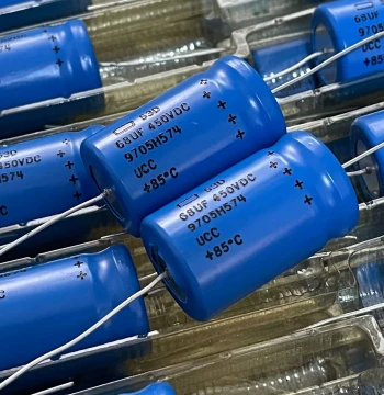 Original USA SPRAGUE 53D Series 68UF 450V Tube Amplifier High-Voltage Filter Electrolytic Capacitor
