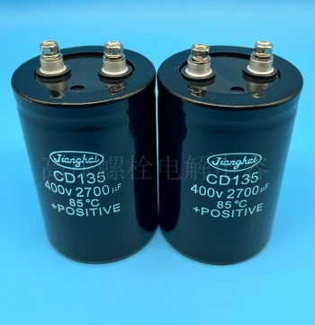 New Jianghai 400V 2700uF CD135 450V 2700uF VFD Filter DC Electrolytic Capacitor
