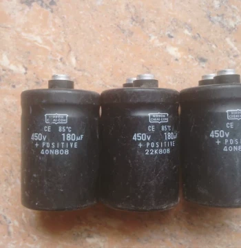 Japan Chemicon CE Series 450V 180uF High-Voltage Audiophile Filter Capacitor, Screw Terminal Capacitor