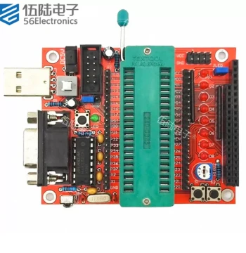 MCU Development Board STC89C52/51 AT AVR Support Soldering Practice