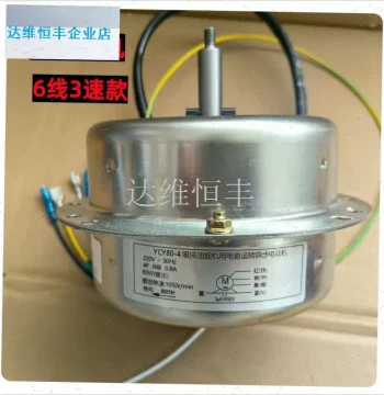 Yongshenglong Motor YCY800-4 Capacitor-Run Asynchronous Motor for Range Hoods and Exhaust Fans