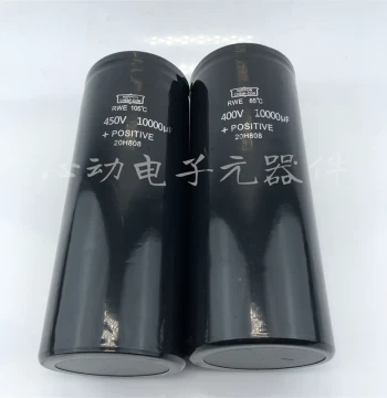 Brand New Imported Black Diamond 400V 10000uF / 450V 10000uF High-Voltage Electrolytic Capacitor Dedicated for Inverters