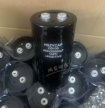 Beauty Instrument OPT Capacitor 450V 22000UF, High-Power Capacitor HSZYCAP High-Voltage 400V, Factory Direct Sales
