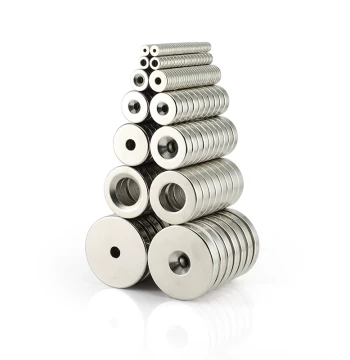 Free Shipping Multi-Specification Magnets with Holes, Ring Strong Magnets, Round/Square Countersunk Hole Strong Magnets